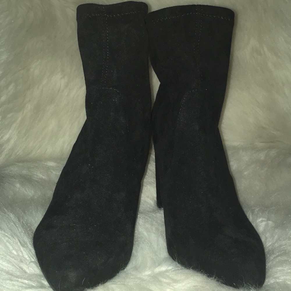 A New Day black boots.